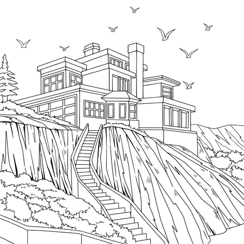 Mansion on the Cliff
