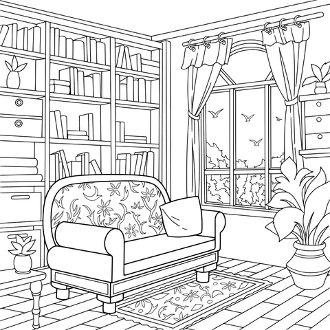 Cozy Reading Nook