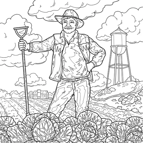 A Farmer in the Field