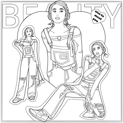 时尚工装风女孩