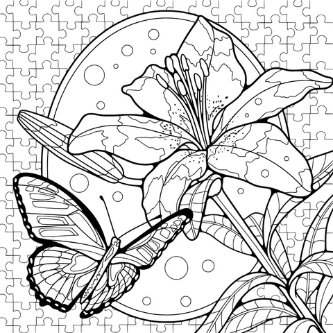 Lily and Butterfly