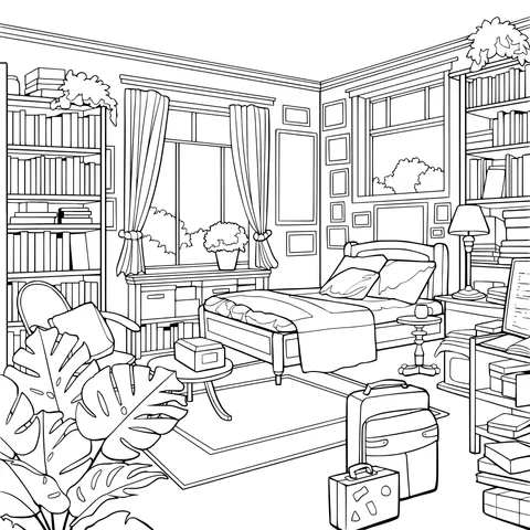 Cozy Reading Bedroom