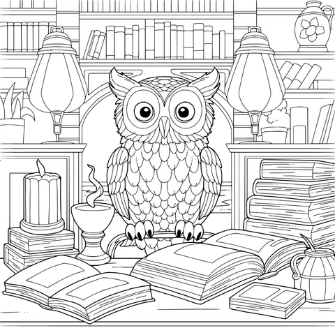 Owl in the Study