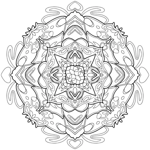 Exquisite Mandala Pattern