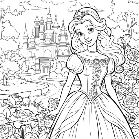 Princess in the Garden