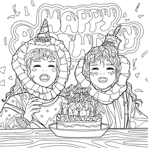 欢乐生日庆祝