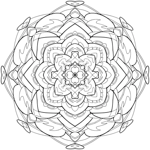 Colorful Mandala Pattern