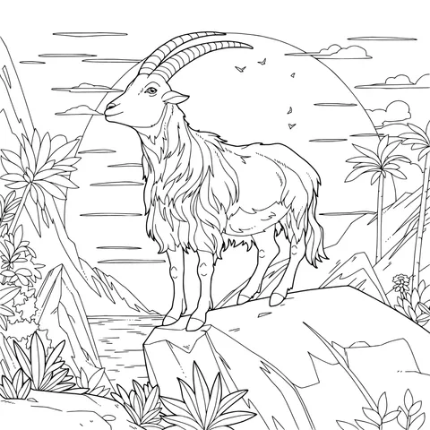 Goat on the Rock