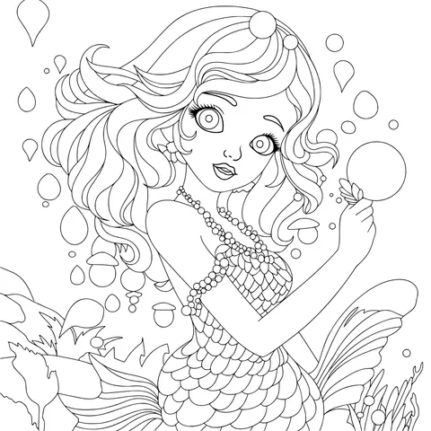 Cute Little Mermaid