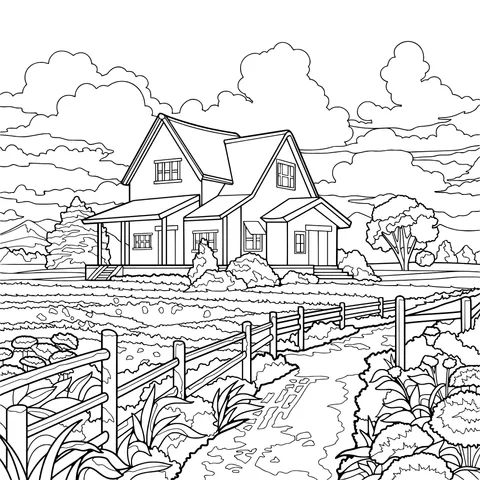 Beautiful house in the countryside