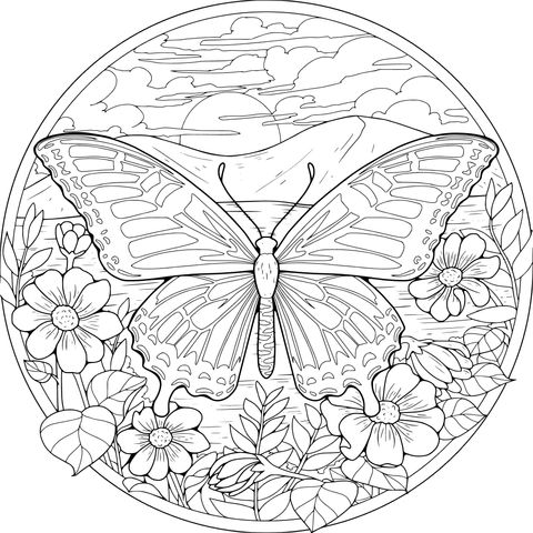 蝶舞花间