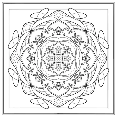 Colorful Mandala Pattern