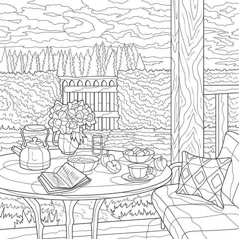 A Cozy Outdoor Leisure Time
