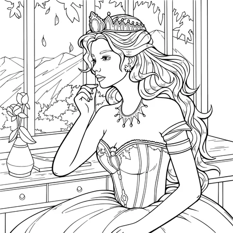 Princess by the Window