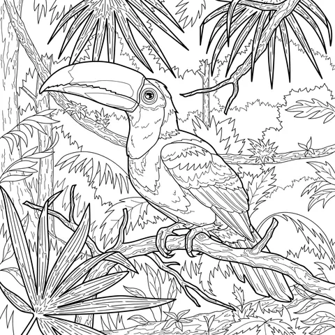 Toucan in the Jungle