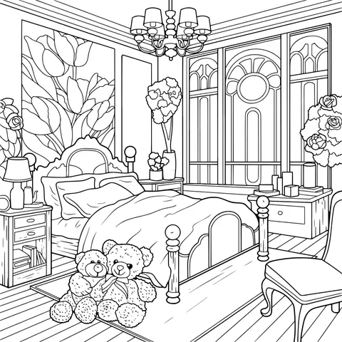 Cozy Bedroom Scene
