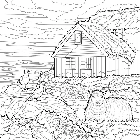 Lakeside Cottage and Animals