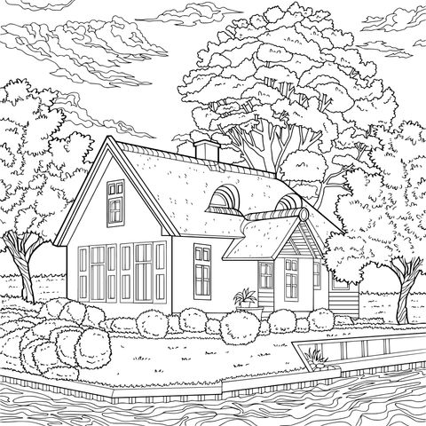 河畔小屋