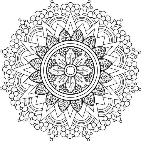 Colorful Mandala Pattern