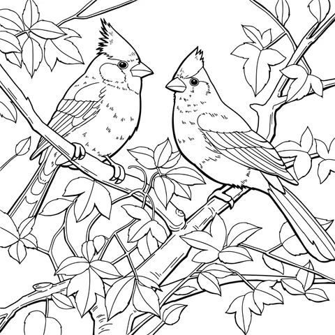 Two Birds on the Branch