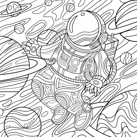 Astronaut in Space