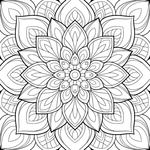 Colorful Mandala Pattern