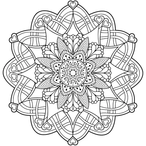 Colorful Mandala Pattern