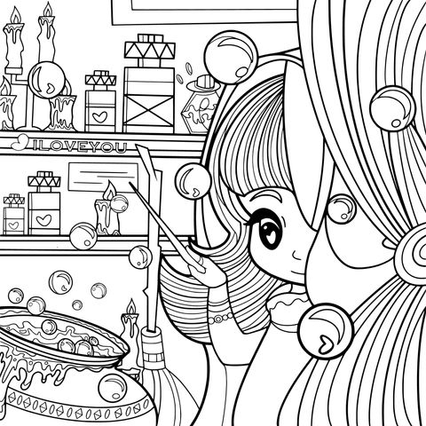 魔法少女在魔法工坊