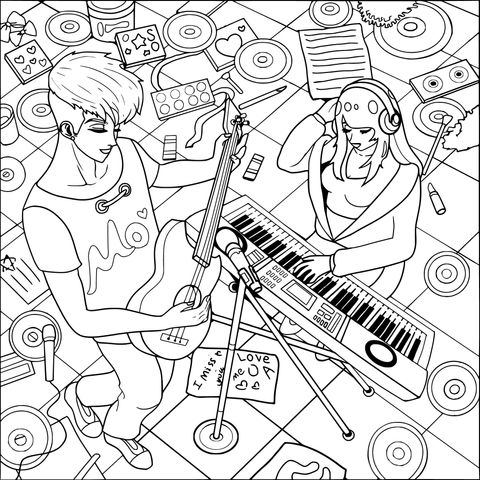音乐创作中的二人组