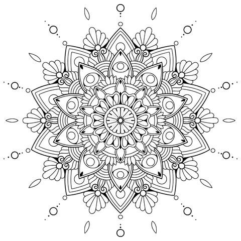 Colorful Mandala Pattern