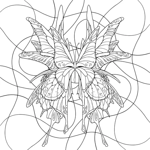 Dreamy Butterfly Pattern