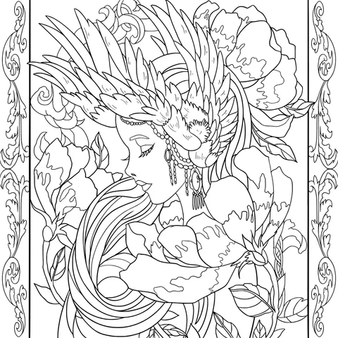 Dreamy Flower - themed Maiden