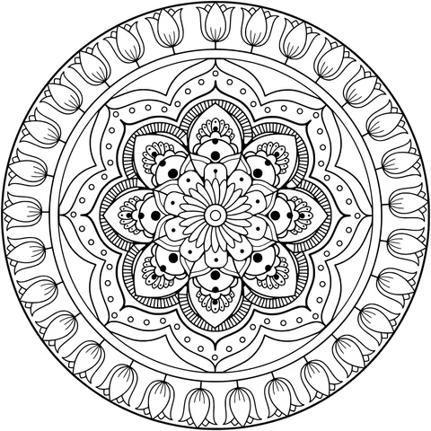 Colorful Mandala Pattern