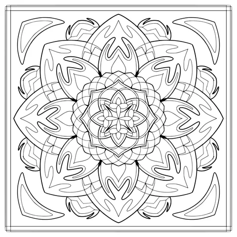 Colorful Mandala Pattern