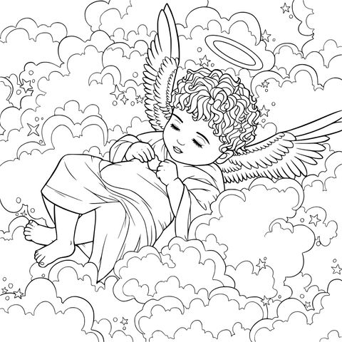 云端安睡的小天使
