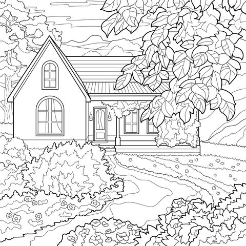 秋日温馨小屋