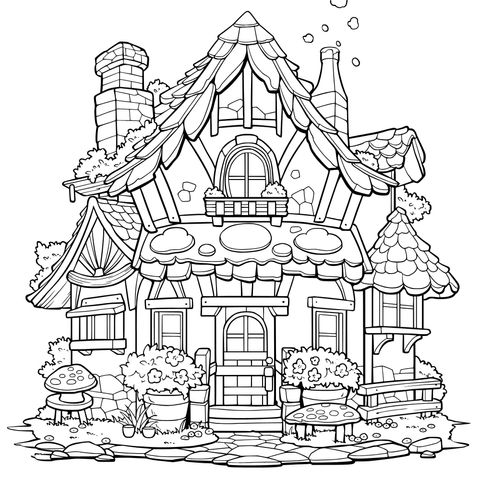 童话风格小屋