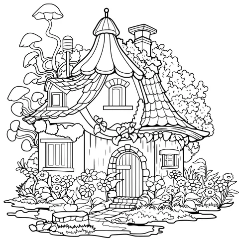 Fairy - tale Style Cottage