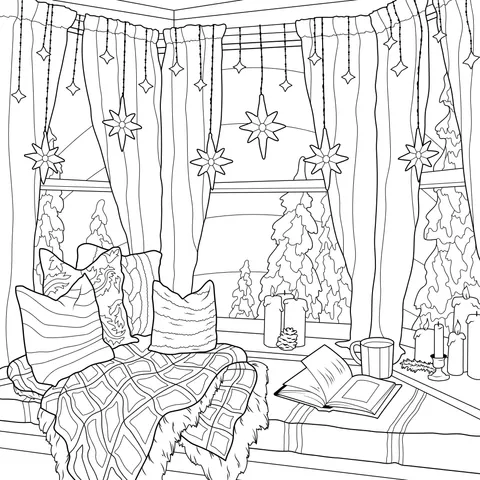 Cozy Window - side Reading Nook