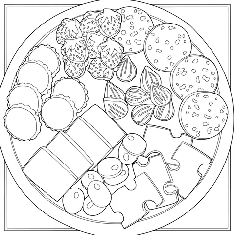 Delicious Snack Platter