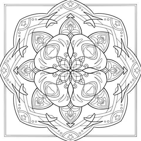 Exquisite Mandala Pattern