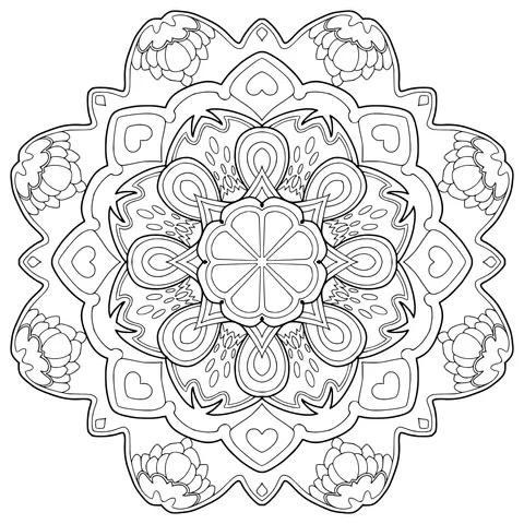 Colorful Mandala Pattern