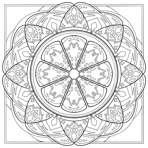 Exquisite Mandala Pattern