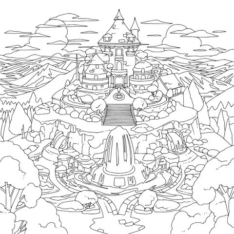 山间梦幻城堡