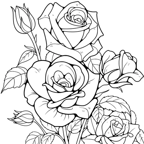 Pink Rose Bouquet