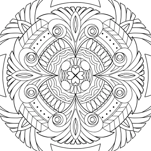 Colorful Mandala Pattern