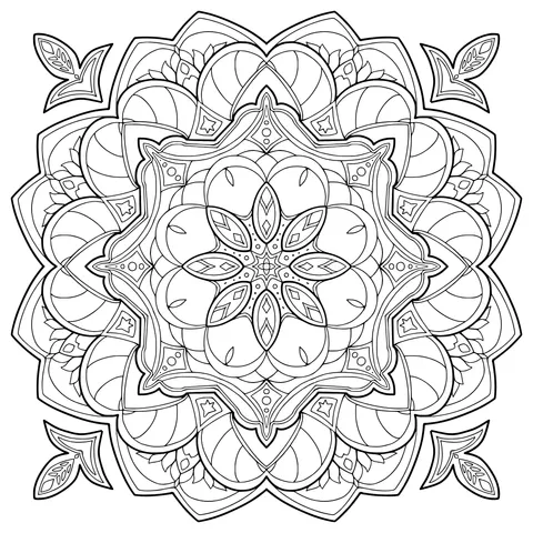 Colorful Mandala Pattern