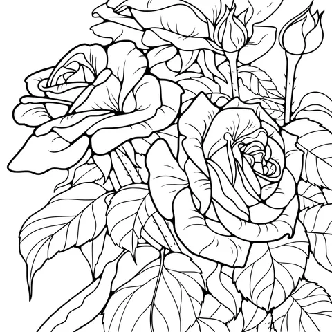Colorful Roses
