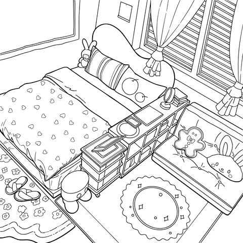 Cute children's bedroom