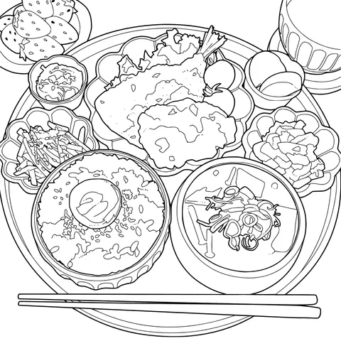 A Hearty Japanese Meal